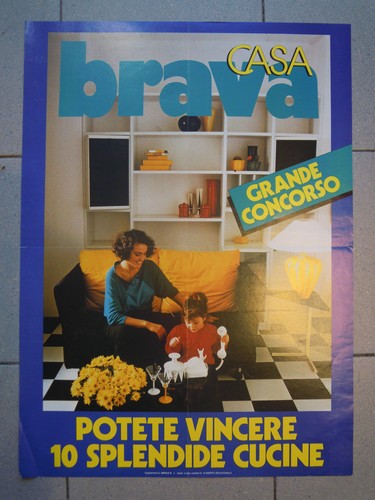 Poster anni brava casa - brava, "