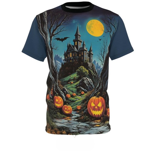 Shirt halloween haunted - t-shirt,