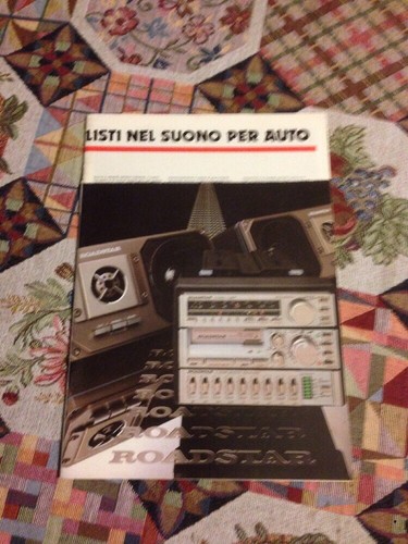Catalogo della roadstar stereo - catalogo,