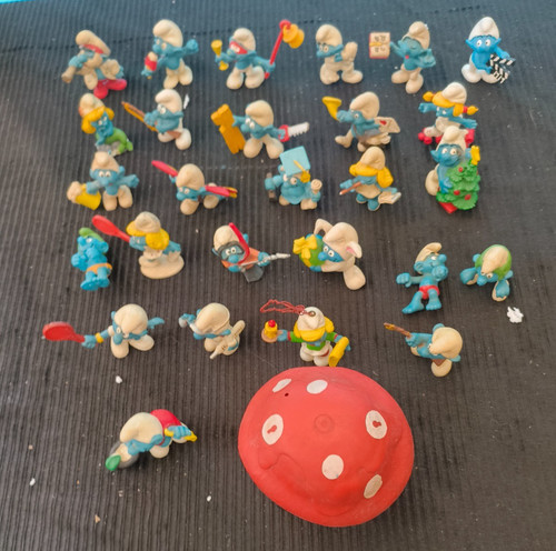 Lotto puffi anni - anni, 80