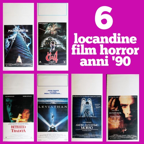 Lotto locandine film horror - 6,